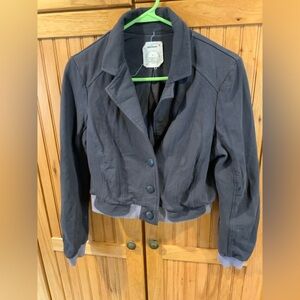 Stylish Dark Gray Blazer